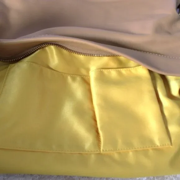 Coach Leather Hobo Shoulder Bag Tan Brown Brass Hardware NWOT - Picture 14 of 15